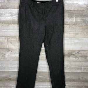 Charter Club grey wool blend dress career office trouser pants 8P